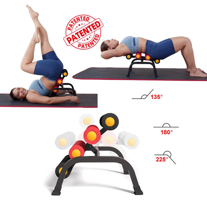 Magic BB Mini Inversion Table, Multifunctional Glute Trainer, Waist & Lower Back Workout Equipment, Strength Training Inversion Machine for Back Relief & Muscle Relaxation